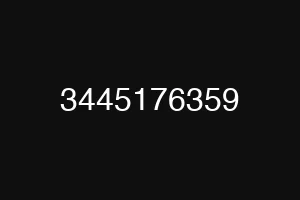 3445176359