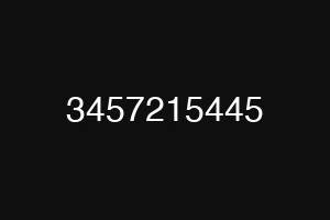 3457215445