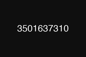 3501637310